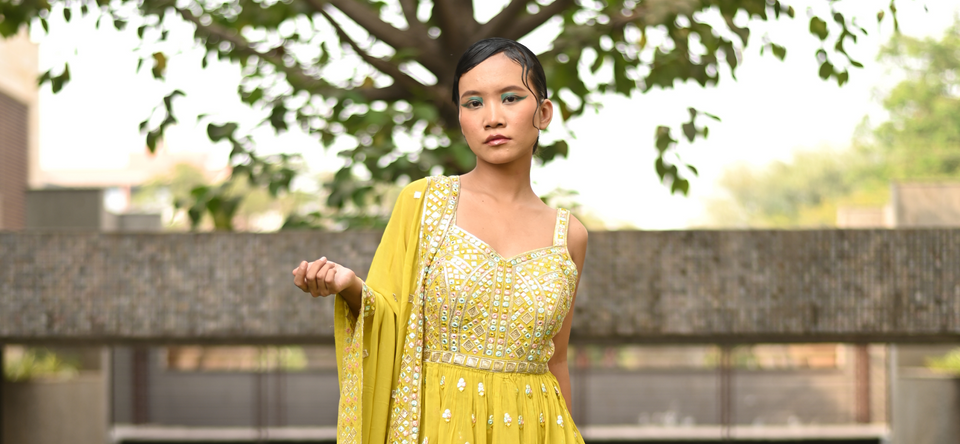 Shara Se Renta Rent Sharara Online USA | Designer Shararas for Wedding – Marigold