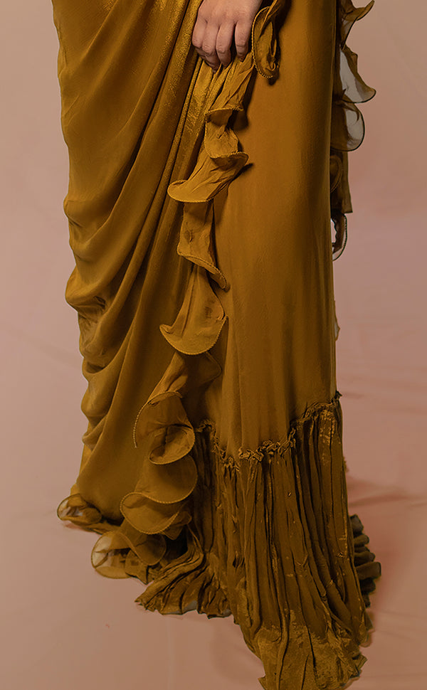 Amber Aura | Marigold - An Indian Clothing Rental Company