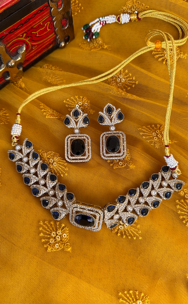 Blue Choker Set