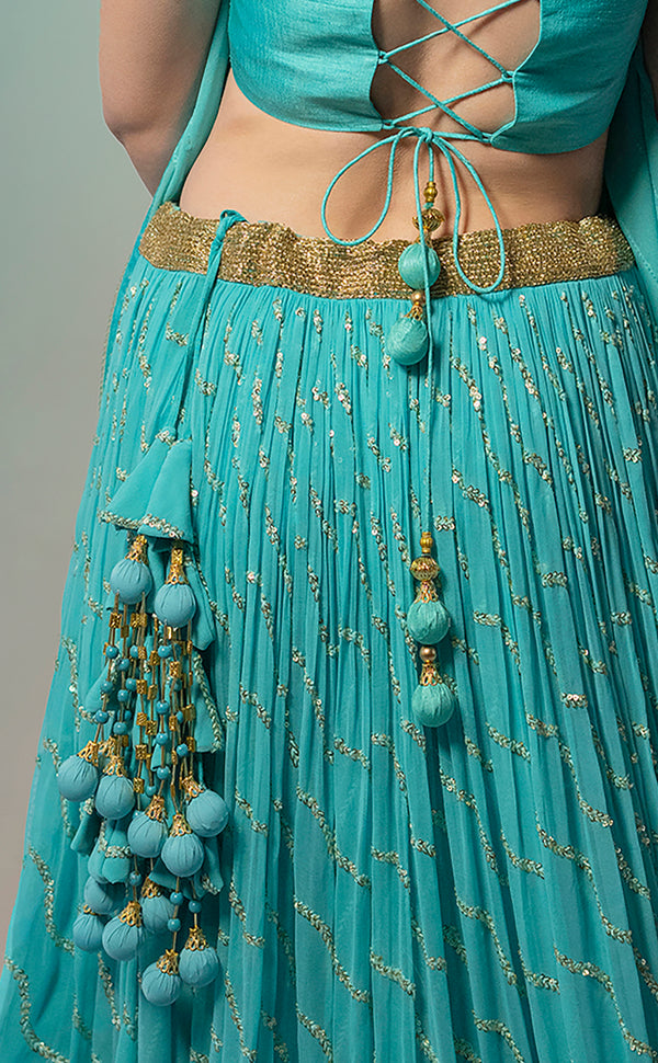 Cyan | Marigold - An Indian Clothing Rental Company