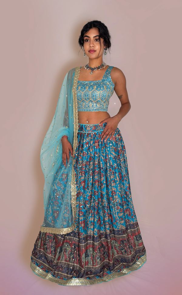 Electric Blue | Marigold - An Indian Clothing Rental Company