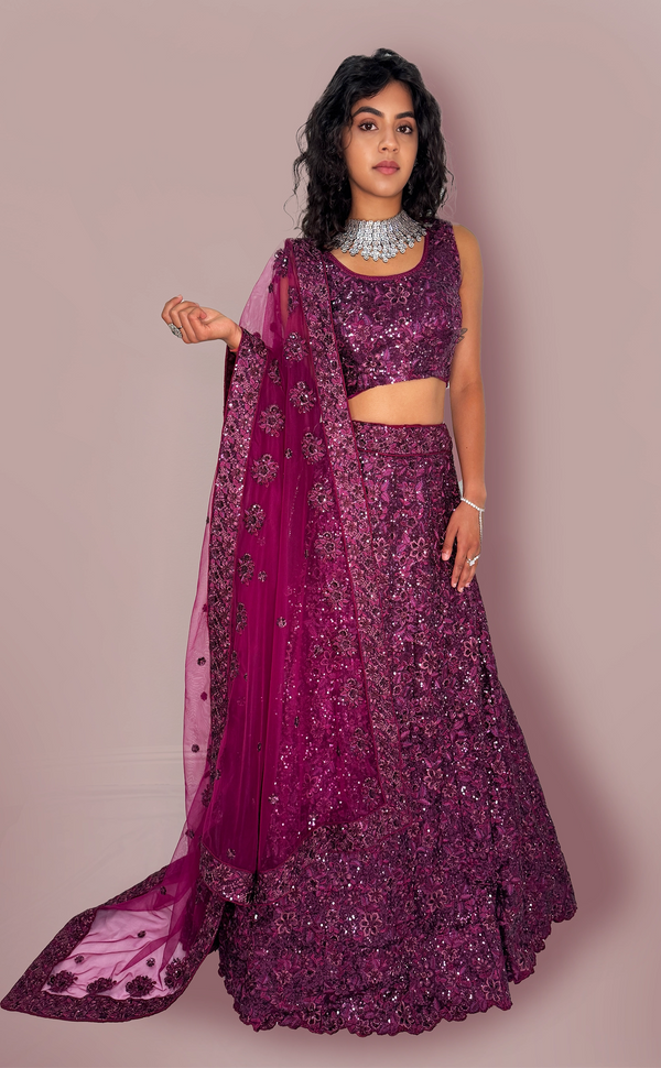 Garnet Glamour | Marigold - An Indian Clothing Rental Company