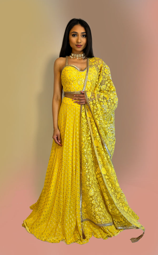 Golden Glory | Marigold - An Indian Clothing Rental Company