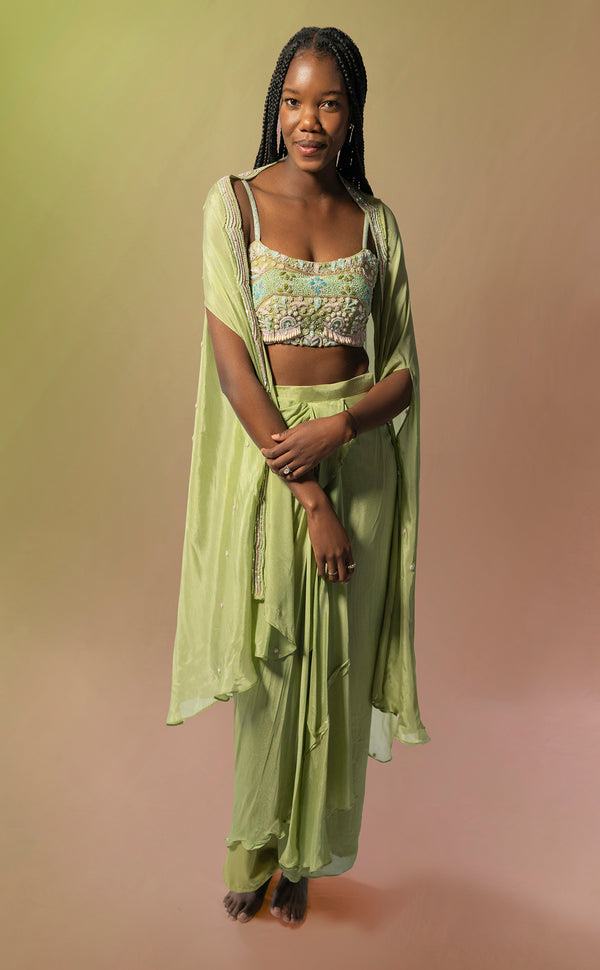Green Goddess | Marigold - An Indian Clothing Rental Company