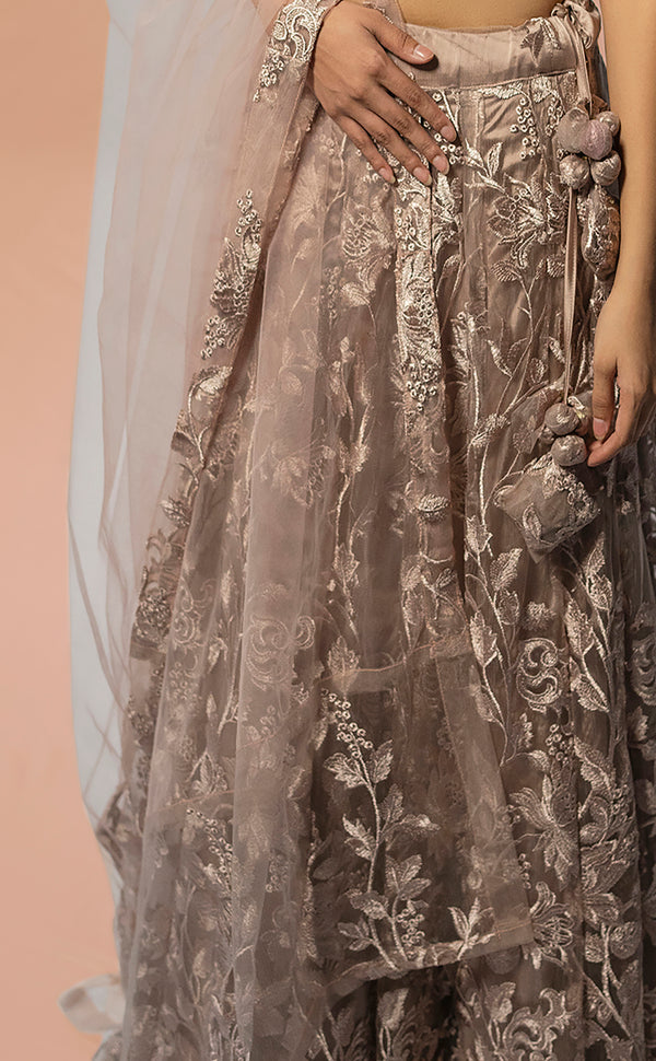 Lacy pink | Marigold - An Indian Clothing Rental Company