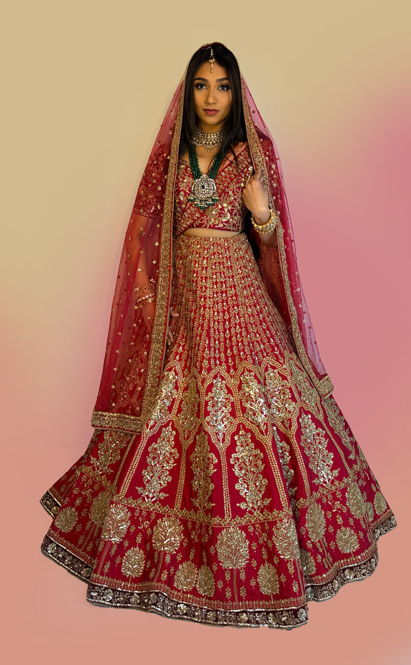Maroon Majesty | Marigold - An Indian Clothing Rental Company