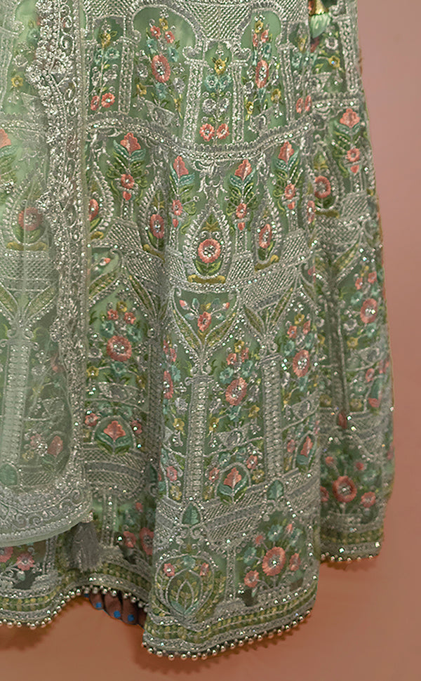 Mint Marvel-L | Marigold - An Indian Clothing Rental Company