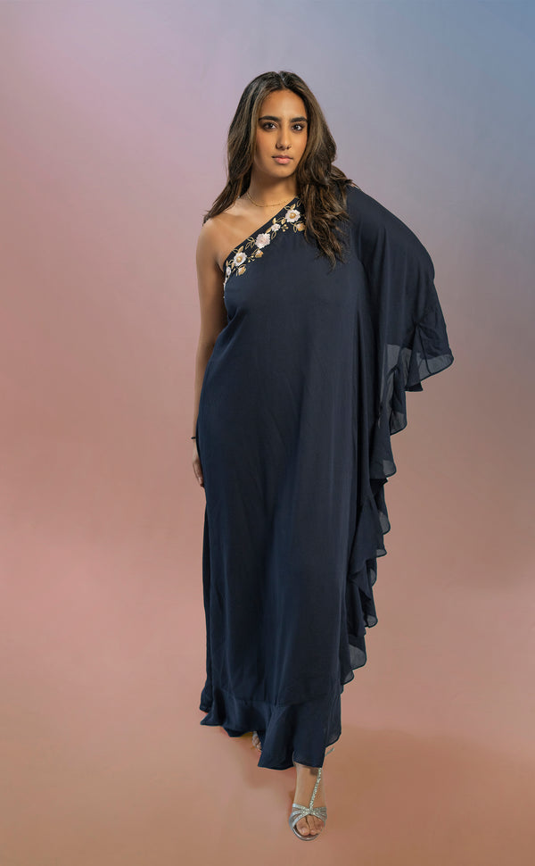 Navy Nights | Marigold - An Indian Clothing Rental Company