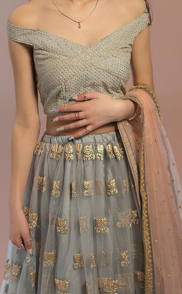 Pewter Perfection | Marigold - An Indian Clothing Rental Company