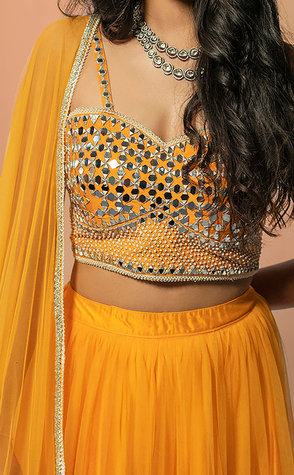 Saffron Serenade | Marigold - An Indian Clothing Rental Company