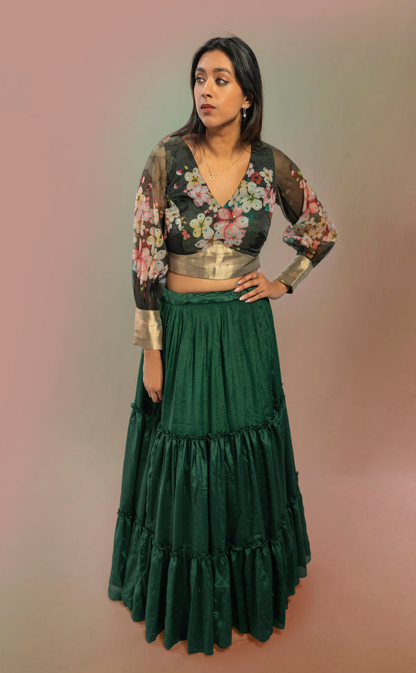 Shamrock Splendor | Marigold - An Indian Clothing Rental Company