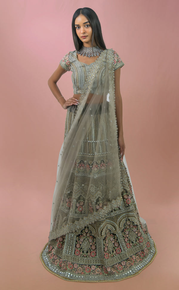 Olive Opulence | Marigold - An Indian Clothing Rental Company