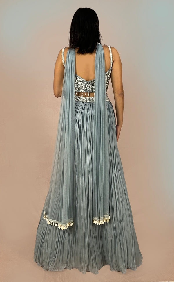 Arctic Blue | Marigold - An Indian Clothing Rental Company